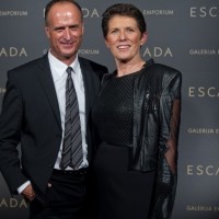 Gospod Bruno Sälzer, vodilni mož Escade in gospa Helena Draškovič/Escada CEO, Mr. Bruno Sälzer and Mrs. Helena Draškovič