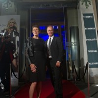 Gospod Bruno Sälzer, vodilni mož Escade in gospa Helena Draškovič/Escada CEO, Mr. Bruno Sälzer and Mrs. Helena Draškovič